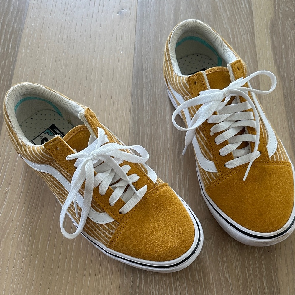 Vans Mustard Yellow Sneakers